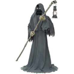 Haunted Hill Farm 6-ft Freestanding Motion Activated Talking Lighted Ghost Animatronic