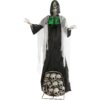 Haunted Hill Farm 7-ft Freestanding Lighted Ajal Ghost Animatronic