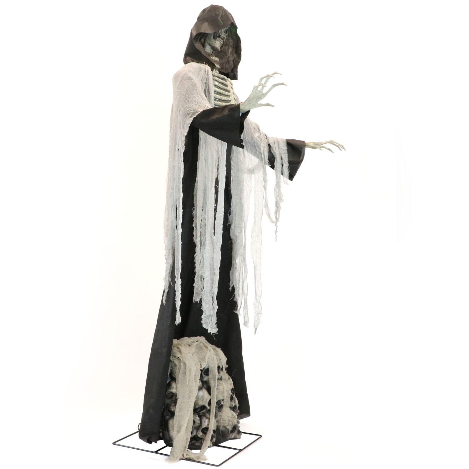 Haunted Hill Farm 7-ft Freestanding Lighted Ajal Ghost Animatronic