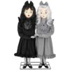 Haunted Living 3-ft Creepy Twins Motion Activated Lighted Animatronic