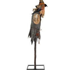 Haunted Living 7.5-ft Lighted Talking Scarecrow Motion Activated Animatronic