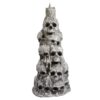 Haunted Living 3-ft Lighted Skull Stack