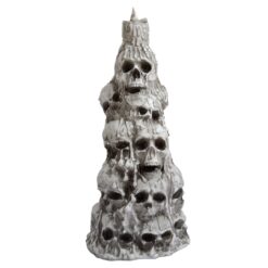 Haunted Living 3-ft Lighted Skull Stack
