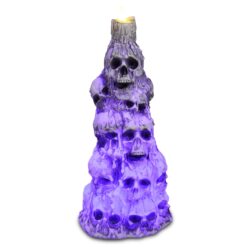 Haunted Living 3-ft Lighted Skull Stack