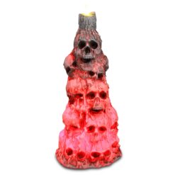 Haunted Living 3-ft Lighted Skull Stack