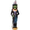Haunted Hill Farm 4-ft Freestanding Lighted Witch Door decoration