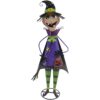 Haunted Hill Farm 3.5-ft Freestanding Witch Porch decoration