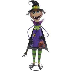 Haunted Hill Farm 3.5-ft Freestanding Witch Porch decoration