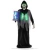 BOO BOX Halloween Animatronic Grim Reaper Outdoor Decor - Sound and Motion