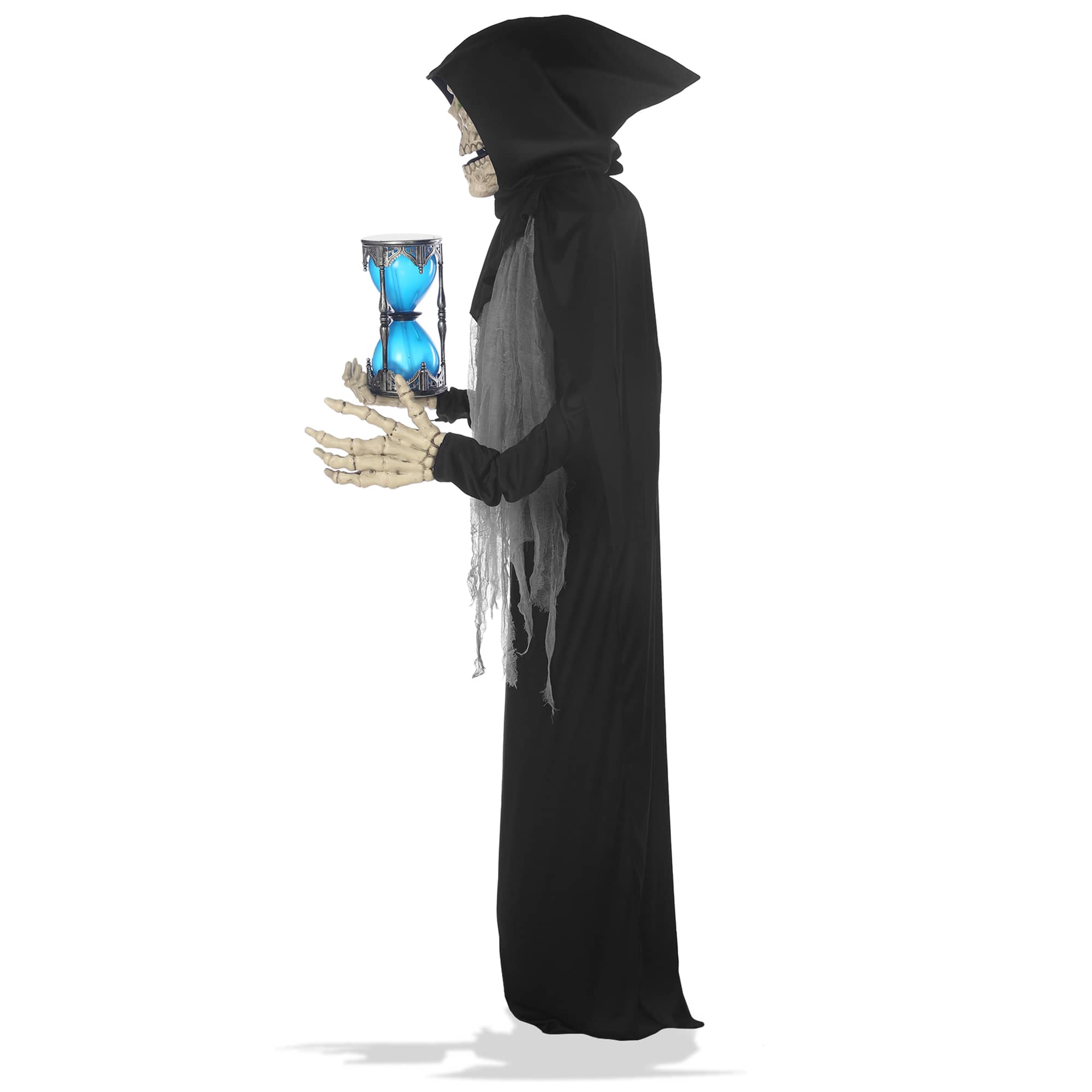 BOO BOX Halloween Animatronic Grim Reaper Outdoor Decor - Sound and Motion