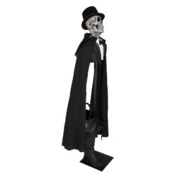 Haunted Living 5.5-ft Illusionist Skeleton Porch Decoration