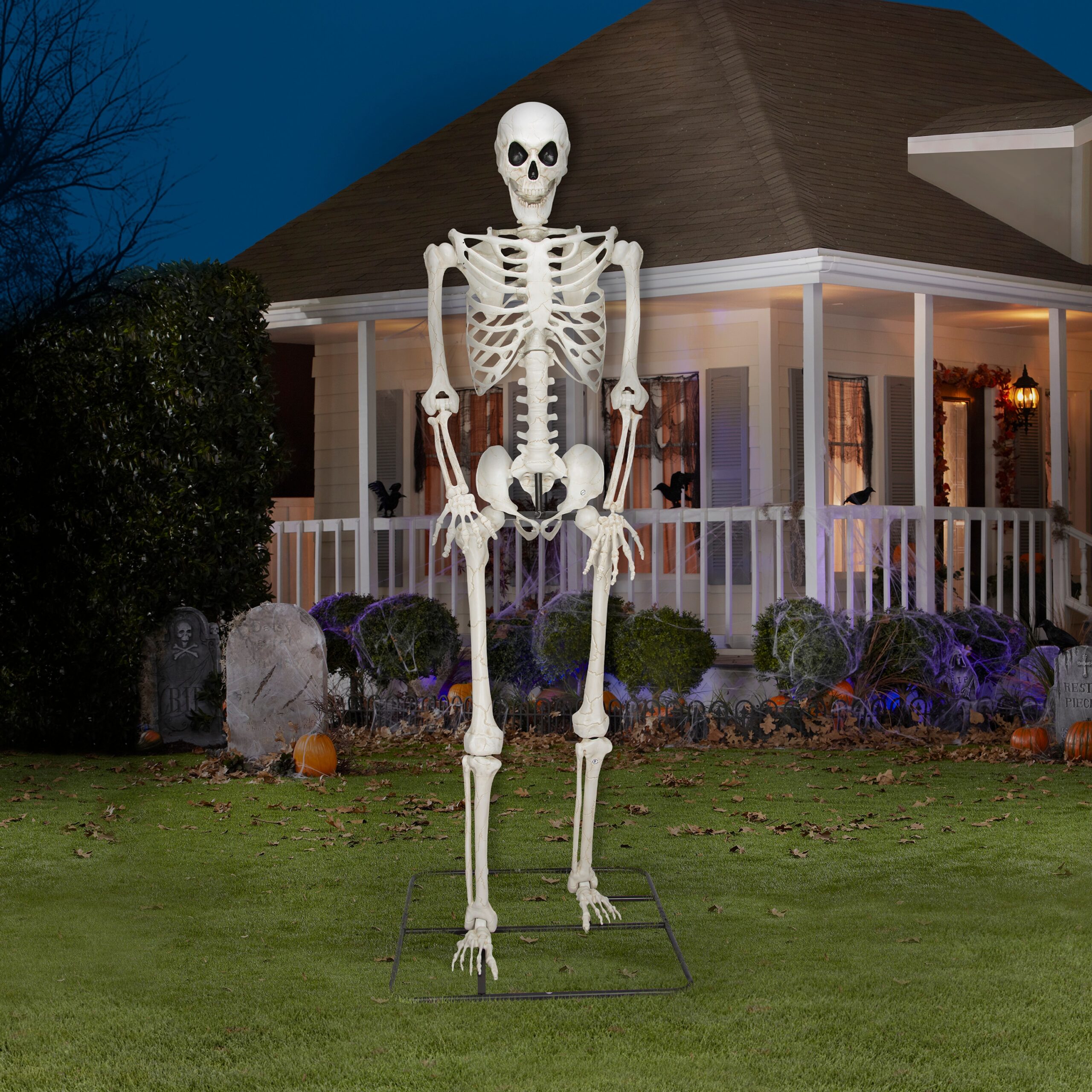 Haunted Living 10-ft Poseable Skeleton Decoration