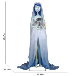 Warner Brothers 5.5-ft Corpse Bride Emily Motion Activated Animatronic