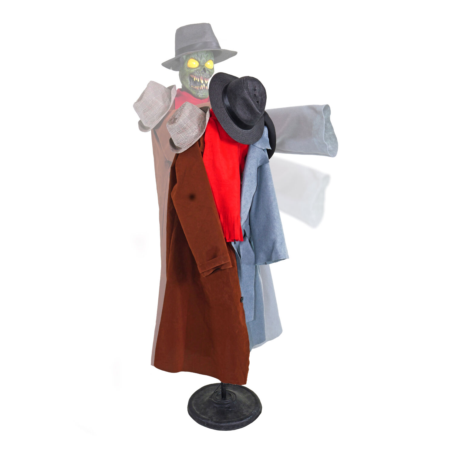 Haunted Hill Farm 5.64-ft Freestanding Motion Activated Laughing Lighted Monster Animatronic