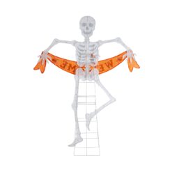 Glitzhome 86.25-in Freestanding Lighted Scarecrow Light