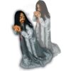 Haunted Hill Farm 4.17-ft Freestanding Motion Activated Laughing Lighted Demon Animatronic