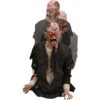Haunted Hill Farm 5.25-ft Freestanding Motion Activated Laughing Lighted Zombie Animatronic