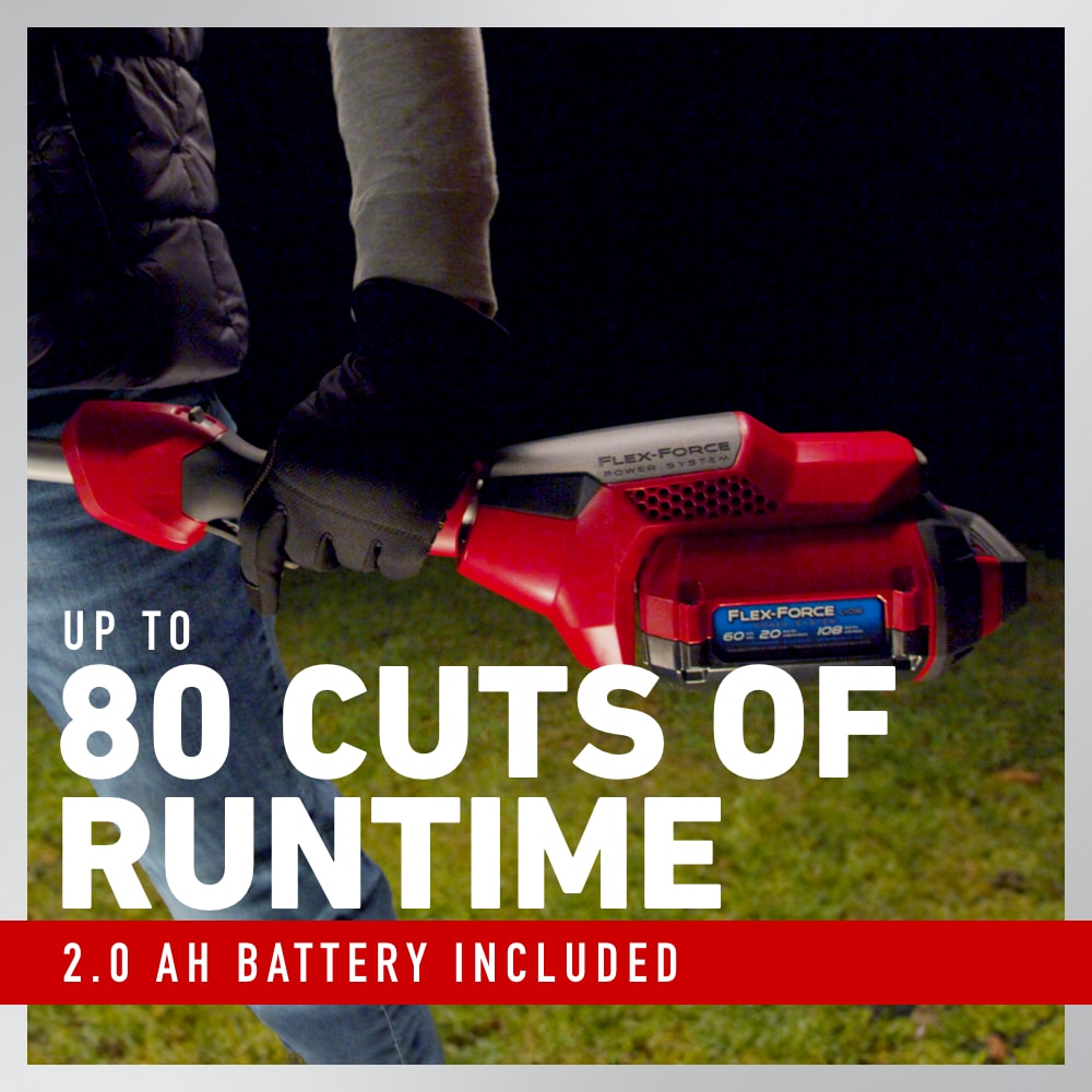 Toro Flex-Force 60-volt max 10-in 2 Ah Battery Pole Saw Battery Included , Charger Included