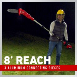 Toro Flex-Force 60-volt max 10-in 2 Ah Battery Pole Saw Battery Included , Charger Included