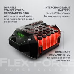 Toro 60 -Volt, 10 Ah 1 -Pack Lithium Ion (Li-ion) Battery