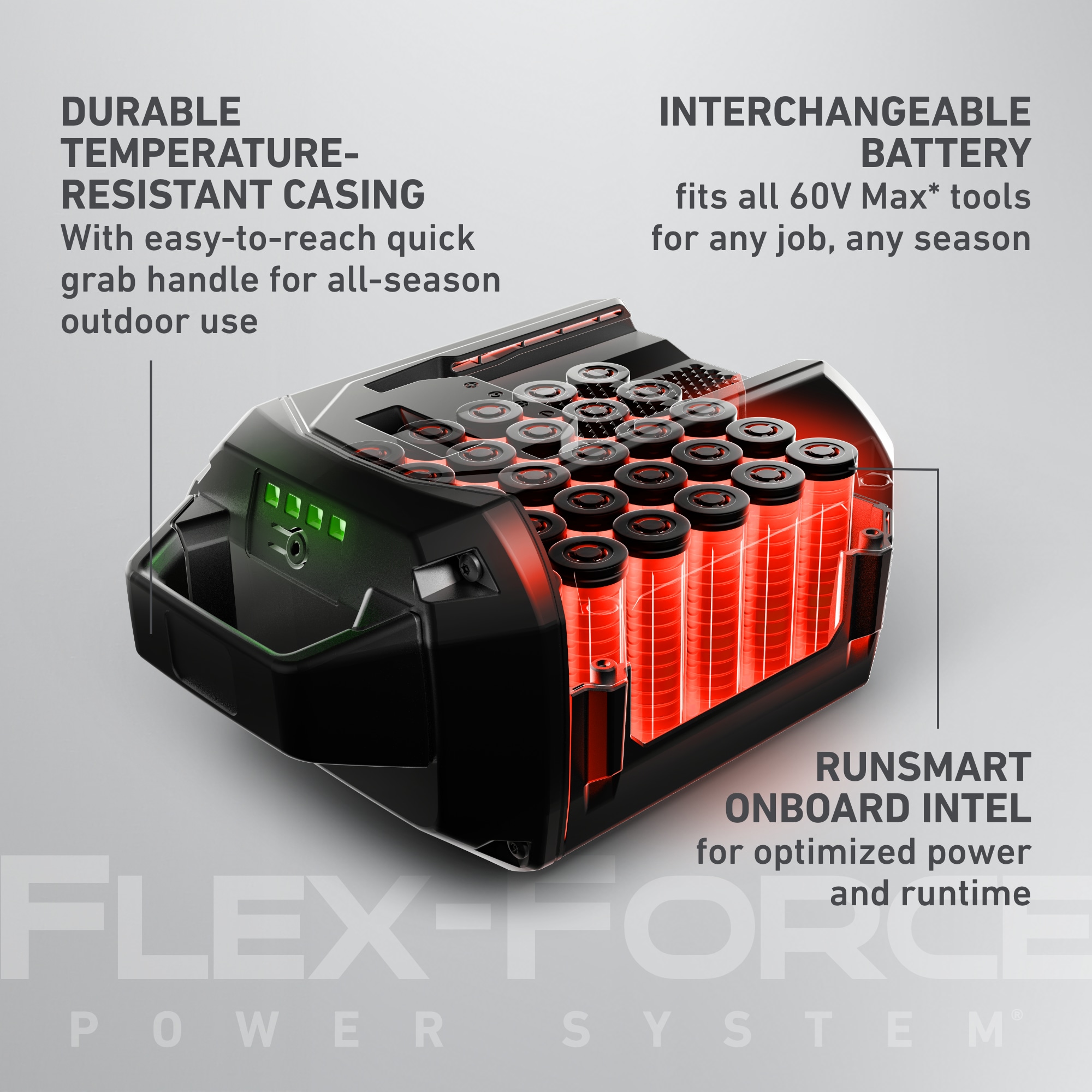 Toro 60 -Volt, 10 Ah 1 -Pack Lithium Ion (Li-ion) Battery
