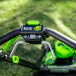 Greenworks 80-volt, 21-in Self Propelled Battery Walk Mower with (1) 4 Ah Battery & Charger Included