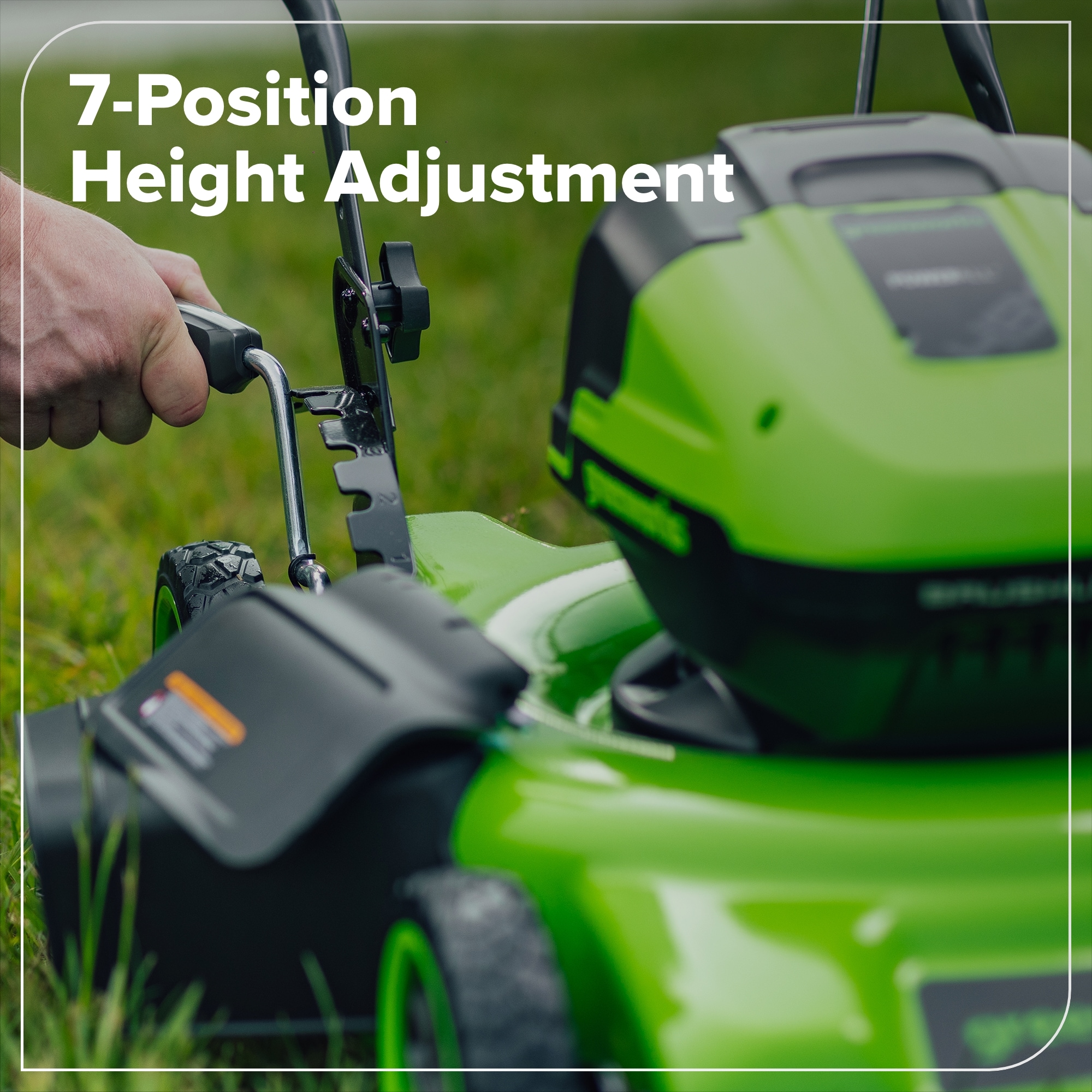 Greenworks 24-volt, 19-in Push Battery Walk Mower with (2) 4 Ah Batteries & Charger Included