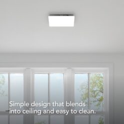 Broan 0.6-Sone 110-CFM White Bathroom Fan (ENERGY STAR Certified)