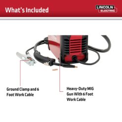 Lincoln Electric WELD-PAK 120 -Volt 120 -Amp Flux-cored Wire Feed Welder