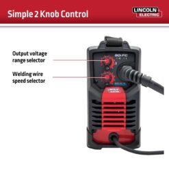 Lincoln Electric WELD-PAK 120 -Volt 120 -Amp Flux-cored Wire Feed Welder
