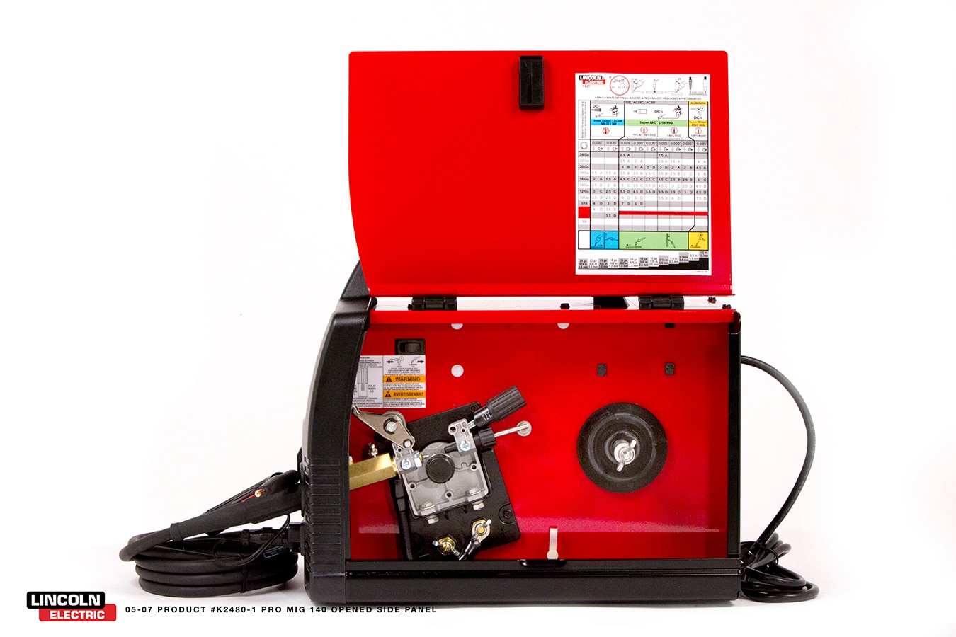 Lincoln Electric 120 -Volt 140 -Amp MIG flux-cored Wire Feed Welder
