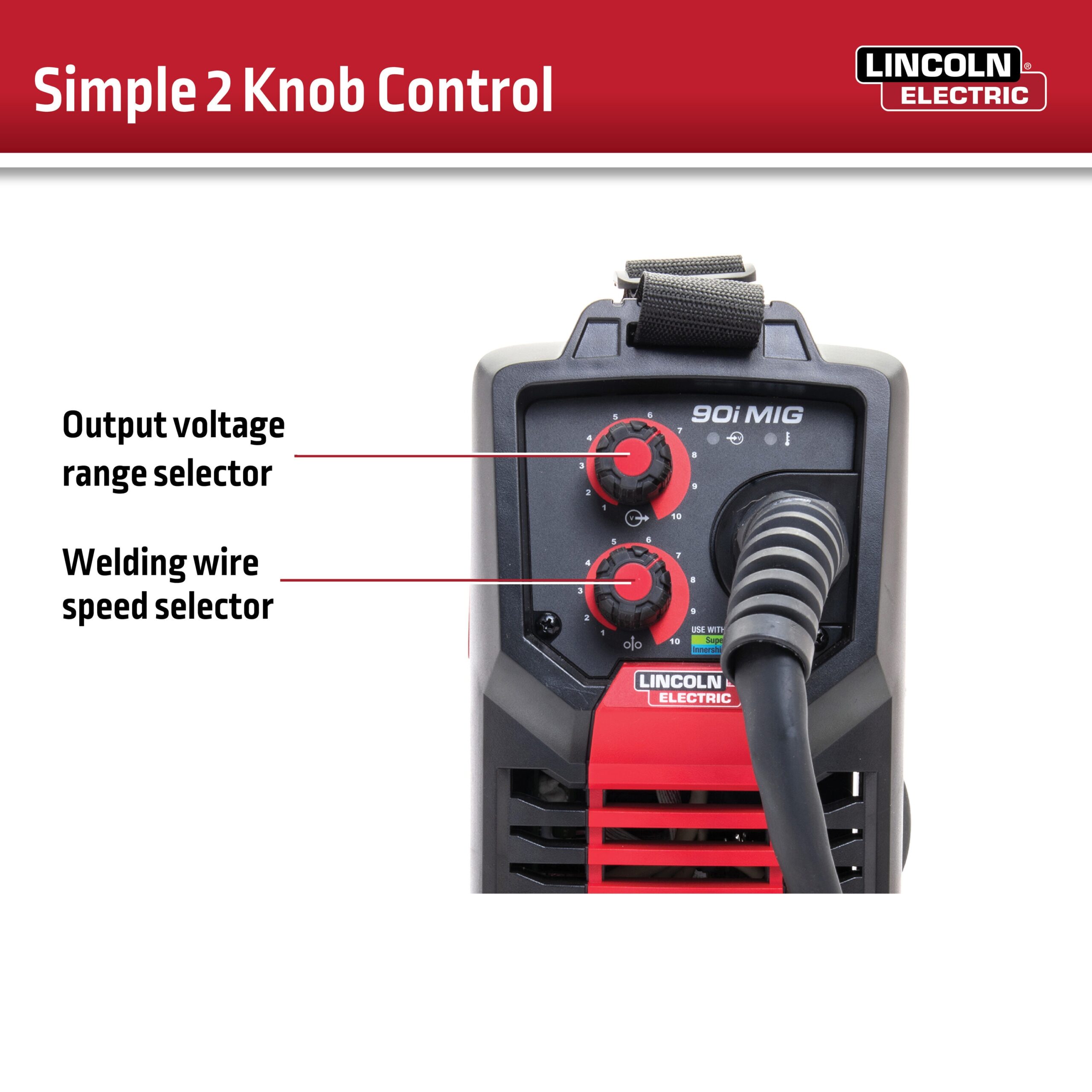 Lincoln Electric WELD-PAK 120 -Volt 120 -Amp MIG flux-cored Wire Feed Welder