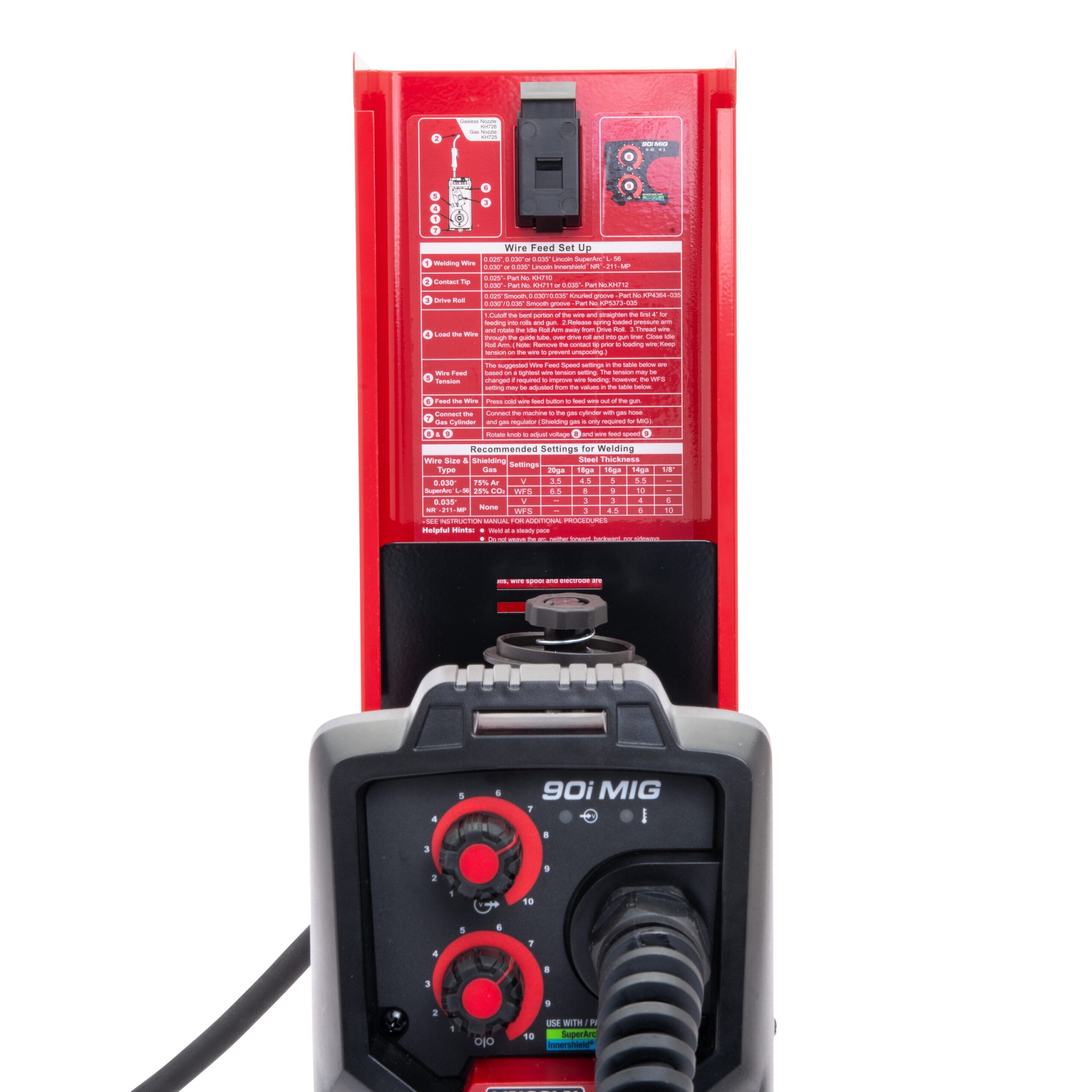 Lincoln Electric WELD-PAK 120 -Volt 120 -Amp MIG flux-cored Wire Feed Welder