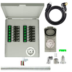 NATURE'S GENERATOR 50 -Amp Nature's Generator Manual Transfer Switch