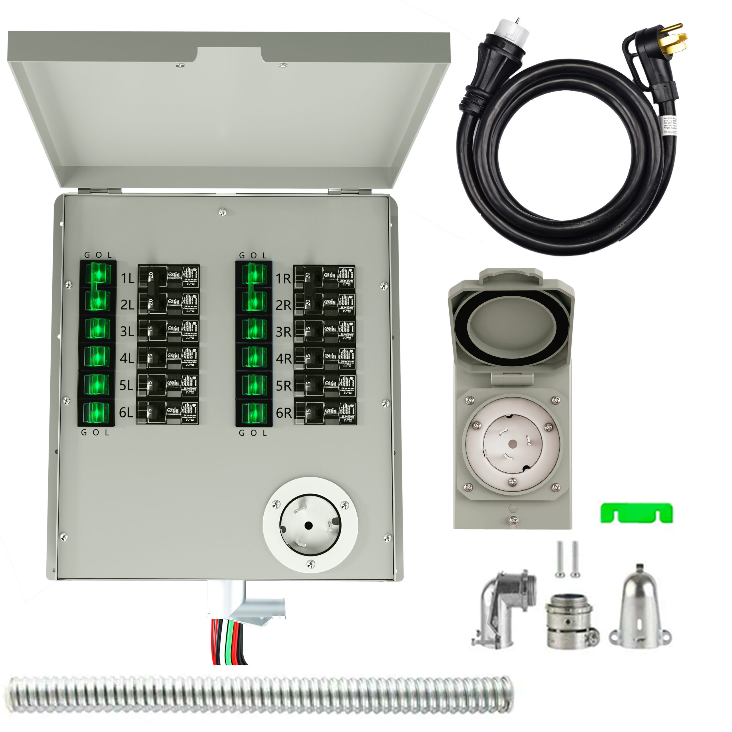 NATURE'S GENERATOR 50 -Amp Nature's Generator Manual Transfer Switch