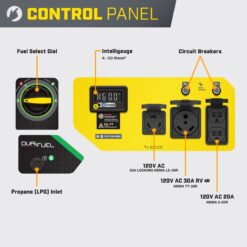 Champion Power Equipment CO Shield RV Ready 4375 / 3500 -Watt Dual fuel Portable Generator