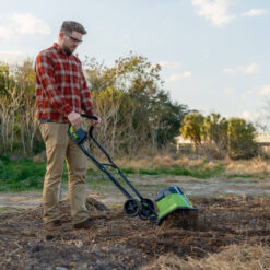 Earthwise 40 Forward-rotating Cordless Electric Cultivator ( Charger Included )
