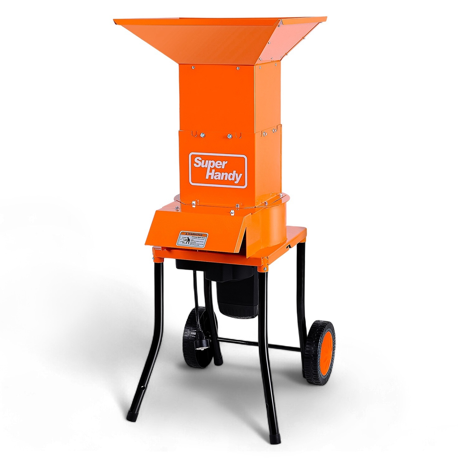SuperHandy Electric Leaf Mulcher Shredder 15 -Amp 11-in Electric Leaf Mulcher