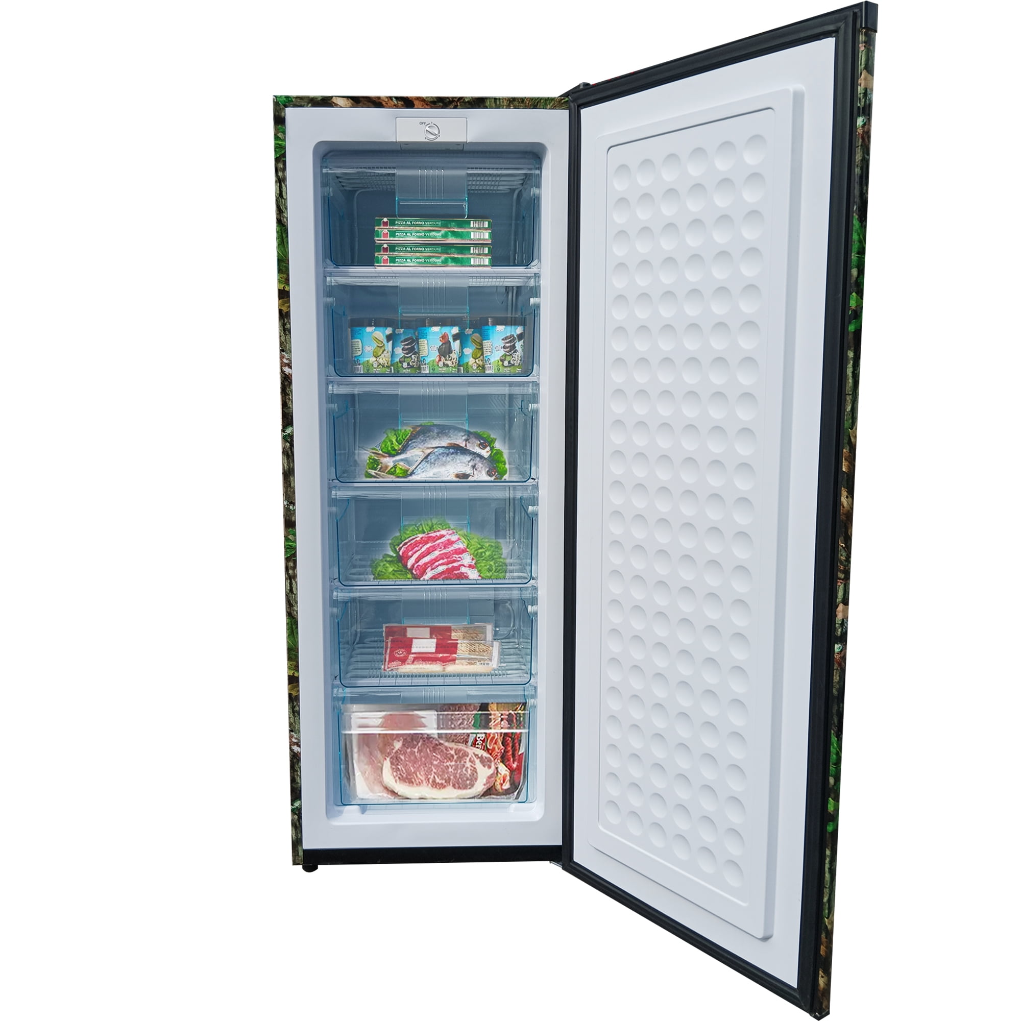 Mossy Oak 7-cu ft Manual Defrost Upright Freezer (Camouflage)