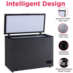 Frigidaire, 10.0 Cu. ft. Chest Freezer, Granite Design