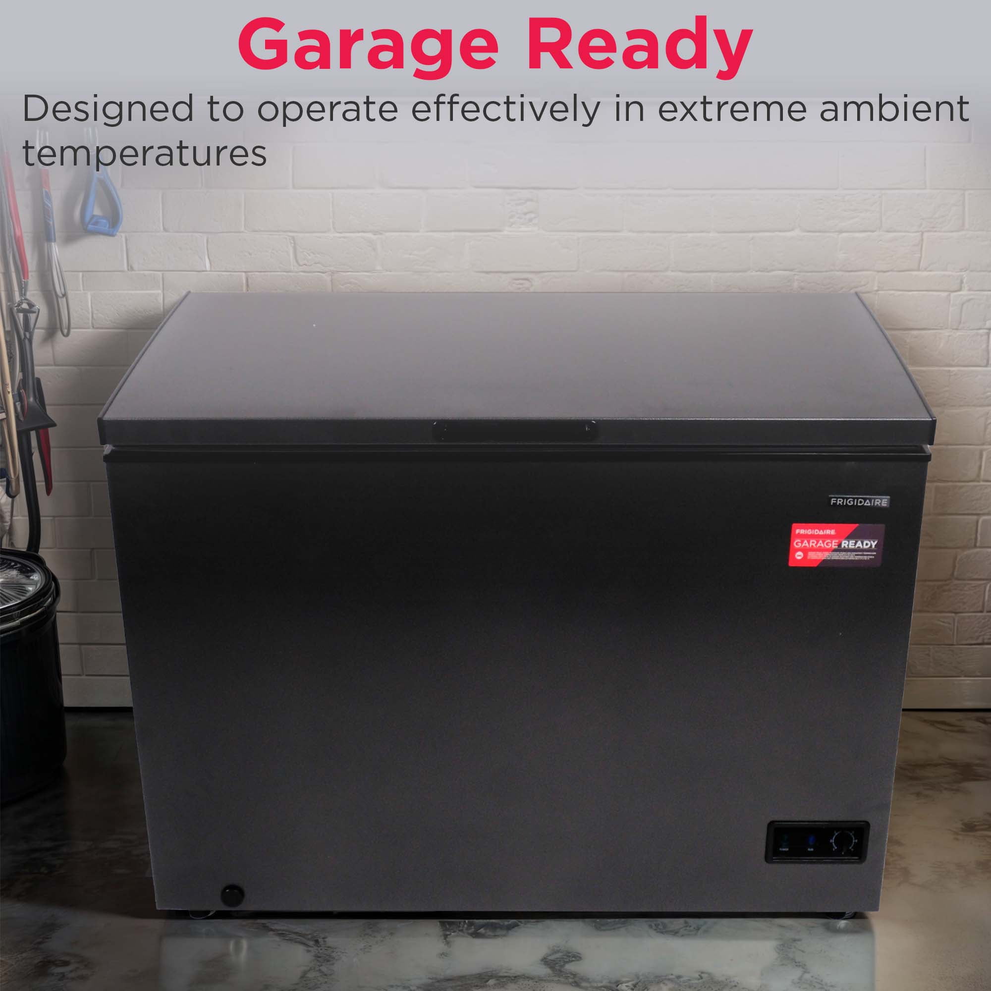 Frigidaire, 10.0 Cu. ft. Chest Freezer, Granite Design