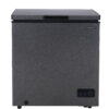 Frigidaire, 5.0 Cu. ft. Chest Freezer, Black Granite Design
