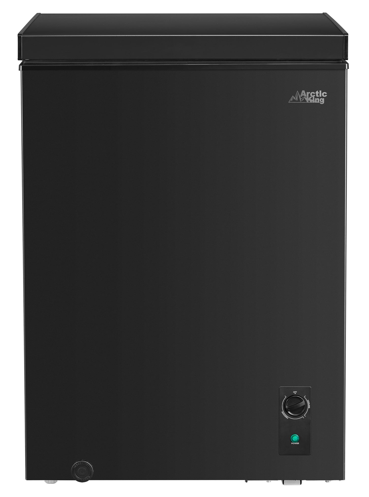 Arctic King 5.1 Cu ft Chest Freezer, Convertible, Black