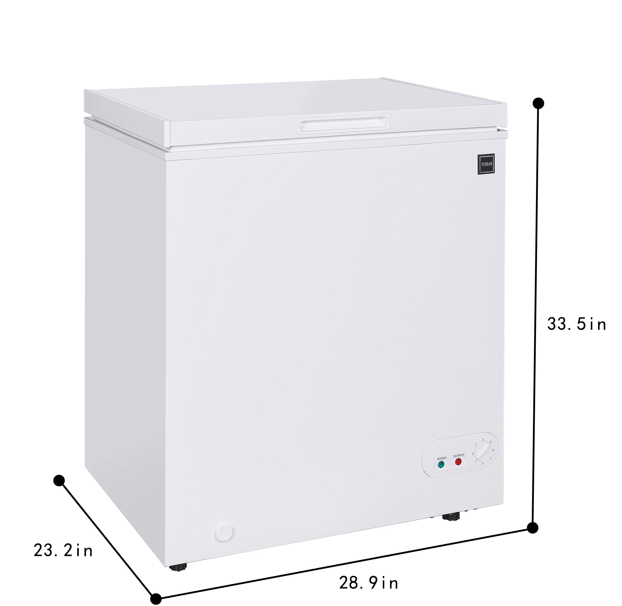 Arctic Chef 5.0 Cu ft Chest Freezer, White