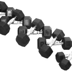 BalanceFrom 300 LB Dumbbell Set, Pair of 20, 25, 30, 35, 40 LBs, Multiple Packages