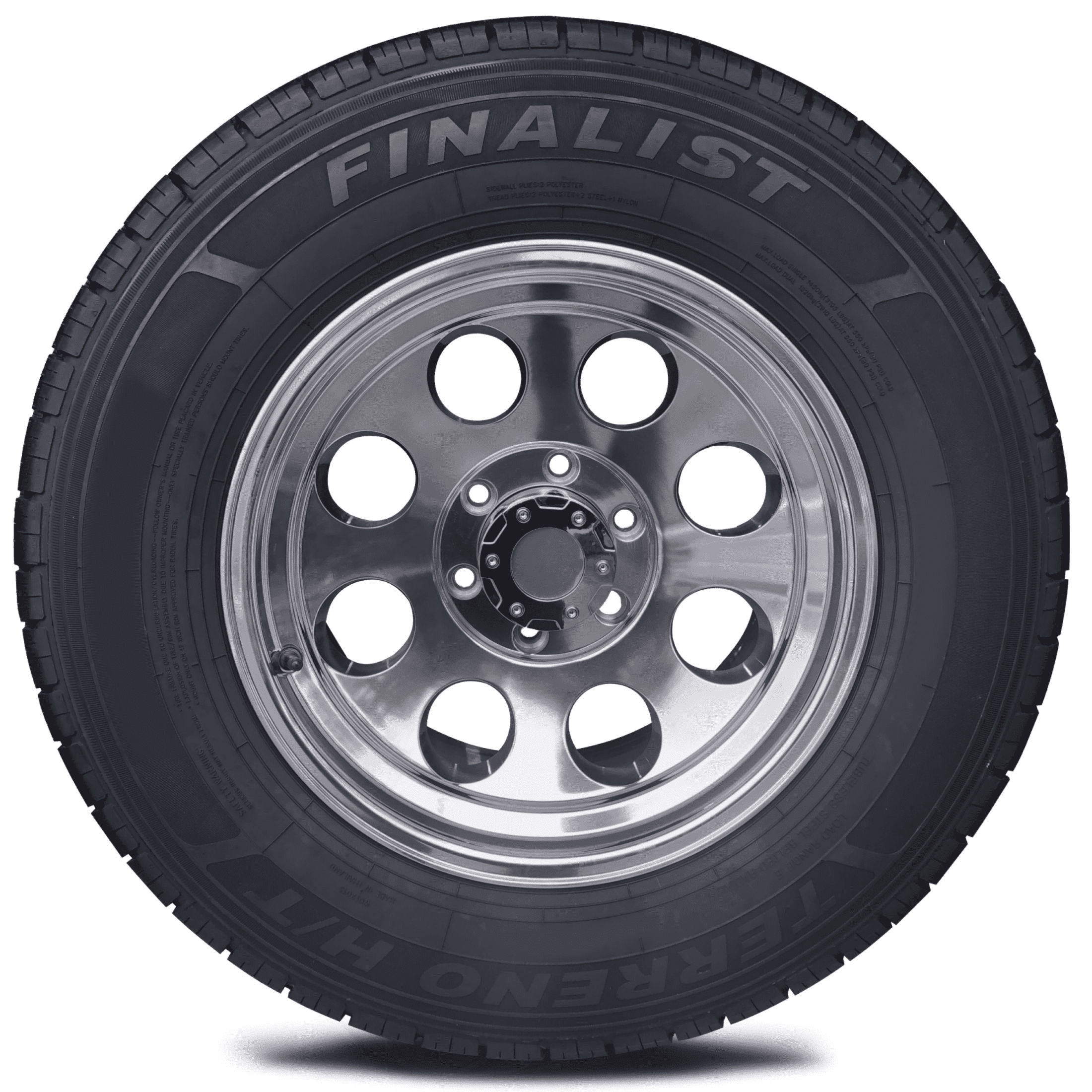 Finalist Terreno H/T 265/70 R18 All Season LT265/70R18 10 Ply 124/121S LR E Highway Terrain Tire