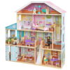 KidKraft Grand View Mansion Wooden Dollhouse with 34 Accessories