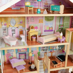 KidKraft Grand View Mansion Wooden Dollhouse with 34 Accessories