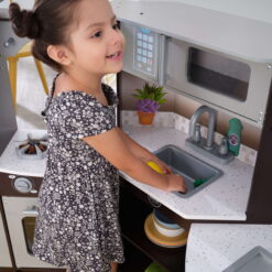 KidKraft Ultimate Corner Play Kitchen with Lights & Sounds - Espresso