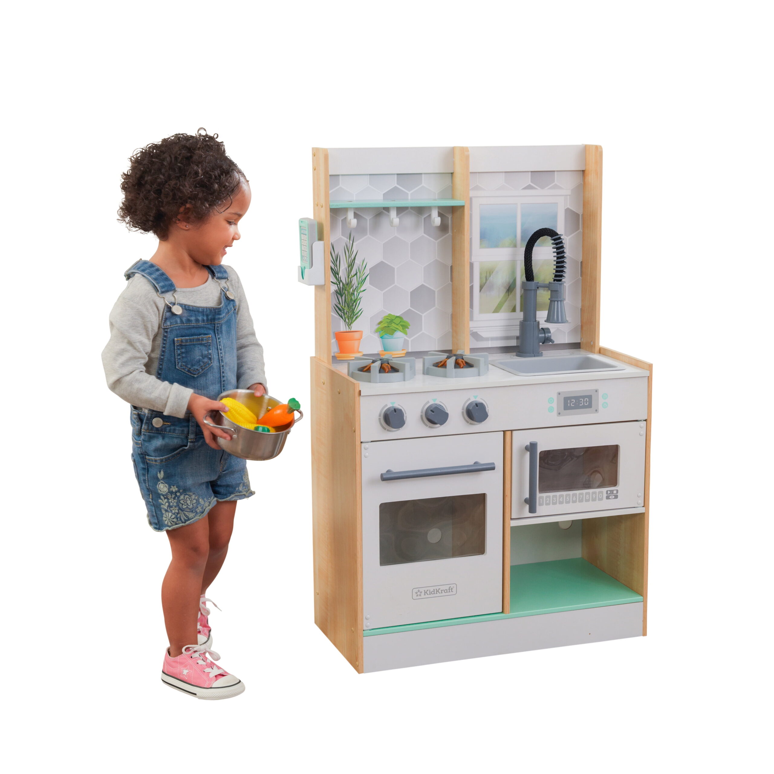 KidKraft Let's Cook Play Kitchen - Natural
